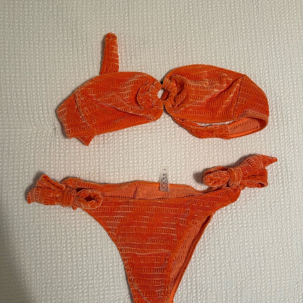 ornage bikini set